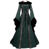 Green Medieval Dress - Obleke - 