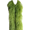 Green Ostrich Feather Boa - Belt - 