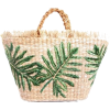 Green Palm Basket Bag by Aranaz - Сумочки - 