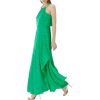 Green 'Savanna' subtle striped maxi dres - Dresses - 