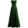 Green Silk Dress - Платья - 