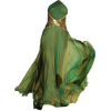 Green Silk Dress - ワンピース・ドレス - 