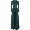 Green Silk Dress - Obleke - 