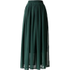 Green Skirt - Spudnice - 