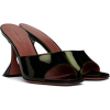 Green Slipper Heeled - Sandals - 
