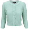 Green Sweater - Cardigan - 