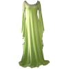 Green Velvet Dress - Obleke - 