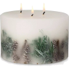 Green. White. Christmas. Candles - 小物 - 