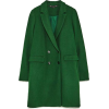 Green Zara coat - Jakne in plašči - 