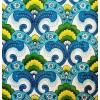 Green and Blue Sixties Pattern - Background - 