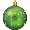 Green and Gold Ornament - Articoli - 