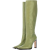 Green high boots - Čizme - 