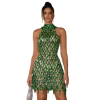 Green party dress - Haljine - 