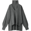 Grey - Pullover - 