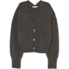 Grey cardigan - Swetry na guziki - 