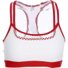 Grid stitching contrast sports vest - 半袖衫/女式衬衫 - $17.99  ~ ¥120.54
