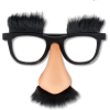 Groucho Marx Mask - Predmeti - 