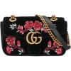 Gucci 2017 floral bag velvet mini - Torbice - 