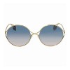 Gucci Bicolor Gradient Round Sunglasses GG0253S-003 58 - Eyewear - $254.30  ~ 218.41€