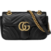 Gucci Black Mini Marmout Shoulder Bag - Bolsas pequenas - 