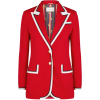 Gucci Contrast Trim Cady Jacket - Suits - 