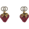 Gucci Earrings with strawberry pendant - Aretes - 