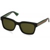 Gucci Fashion Sunglasses, 52/21/145, Black / Green / Green - Eyewear - $134.41 
