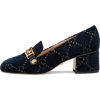 Gucci GG Supreme Velvet Loafer - Klasične cipele - 