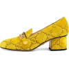 Gucci GG Supreme Velvet Loafer - Классическая обувь - 