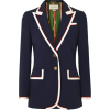 Gucci Grosgrain-trimmed cady blazer - Jacket - coats - 