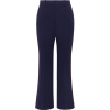 Gucci Grosgrain-trimmed  wide-leg pants - Capri hlače - 