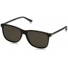 Gucci Men's GG0017S GG/0017/S 001 Black/Silver Polarized Fashion Sunglasses 57mm - Eyewear - $228.48  ~ ¥25,715