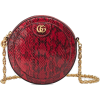 Gucci Ophidia snakeskin mini round shoul - Messenger bags - 