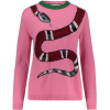 Gucci Pink snake pullover - Pullovers - $1,060.24  ~ £805.79