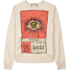 Gucci Printed Cotton Sweatshirt - Puloverji - 