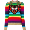 Gucci Rainbow Tiger Jumper - Maglioni - 