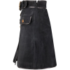 Gucci Skirt denim black gold buttons - スカート - $2,501.38  ~ ¥281,526