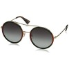 Gucci Womens Round Sunglasses, Gold/Green, OS - Eyewear - $178.75  ~ 153.53€