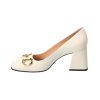 Gucci Women's White Leather Pump - Klasični čevlji - 777.00€ 