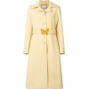 Gucci butterfly buckle notch collar coat - Jaquetas e casacos - 