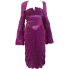 Gucci by Tom Ford purple silk dress - Платья - 