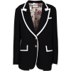 Gucci contrast trim single breast jacket - ジャケット - 