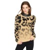 Guess Women's Long Sleeve Carina Jacquard Sweater - 半袖衫/女式衬衫 - $38.03  ~ ¥254.81