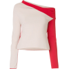HAIDER ACKERMANN draped asymmetric sweat - Long sleeves shirts - 