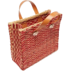 HEIMAT ATLANTICA embellished straw bag - Сумочки - 