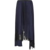 HELMUT LANG Lace-trimmed skirt - Skirts - 