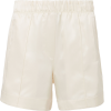 HELMUT LANG Silk Ivory Shorts - Calções - 