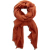 HERMÈS burnt orange scarf - Szaliki - 