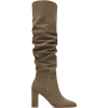 HIGH-HEEL LEATHER BOOTS - Buty wysokie - 