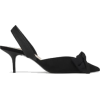 HIGH HEEL SLIDES WITH BOW - Sandały - 